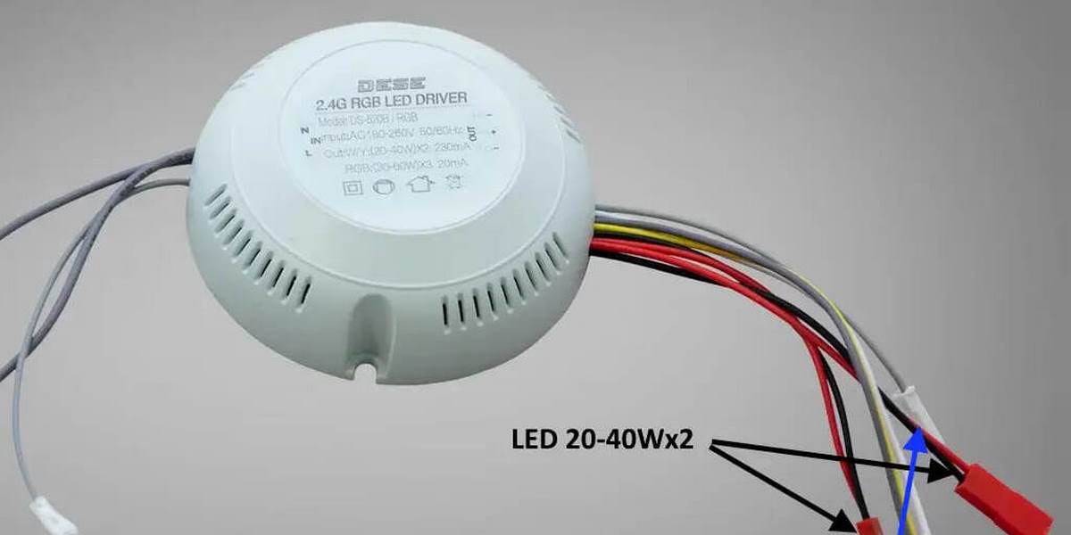 Светодиодный LED-драйвер 20Вт